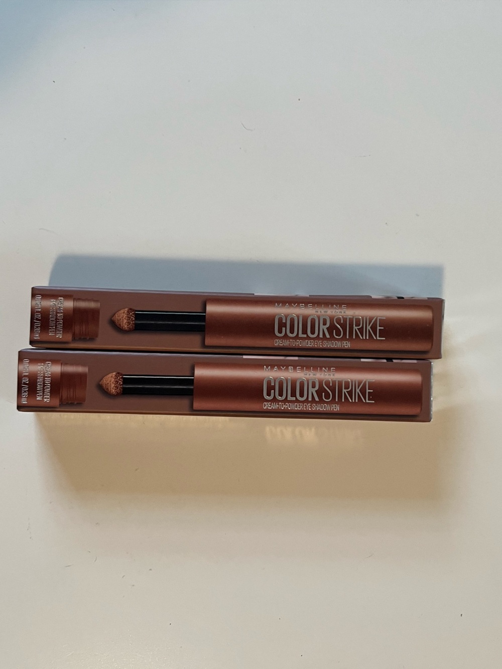 2 New Maybelline Colorstrike Cream to powder eyeshadow pen 40 Rally